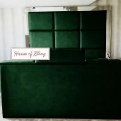 House Of Bling Furniture Boutique Harley Mirrored TV Bed Luxury Beds 10 House Of Bling Furniture Boutique Harley Mirrored TV Bed Luxury Beds