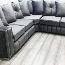 House Of Bling Furniture Boutique Sofa Sets Thomas Chesterfield Corner Sofa