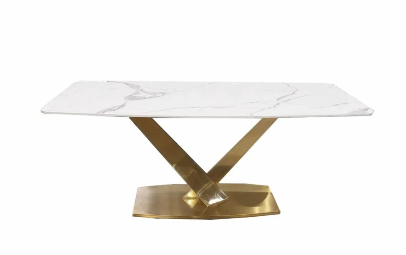 House Of Bling Furniture Luca V Dining Table 1.8 Meters In Gold 3 House Of Bling Furniture Luca V Dining Table 1.8 Meters In Gold