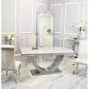 House Of Bling Furniture Boutique Dining Tables And Chairs Sets Madrid Table With Cream Marble Top 2 Meters