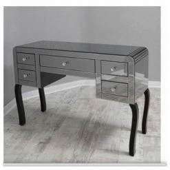 House Of Bling Furniture Boutique Smoked Mirrored Dressing Table Dressing Tables