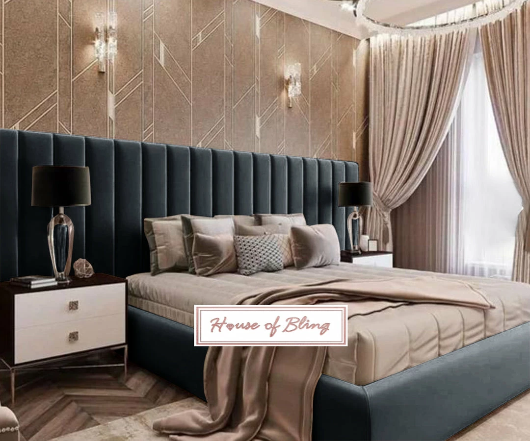 House Of Bling Furniture Boutique Luxury Beds Thomas Linear Panelled Bed 9 House Of Bling Furniture Boutique Luxury Beds Thomas Linear Panelled Bed