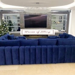 House Of Bling Furniture Boutique Oyster Oxford U Shape Sofa U Shape Sofas