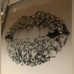 House Of Bling Furniture Boutique Studded Lips 3D Picture 8 House Of Bling Furniture Boutique Studded Lips 3D Picture