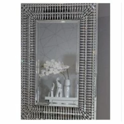 House Of Bling Furniture Boutique Tear Drop Large Mirror Mirrors