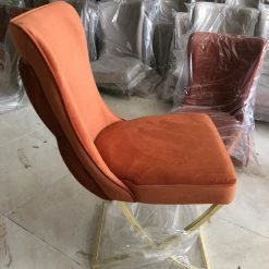 House Of Bling Furniture Boutique Dining Chairs Marbella Chair Burnt Orange