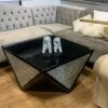 House Of Bling Furniture Boutique Crushed Diamond Black Elegance Coffee Table Coffee Tables