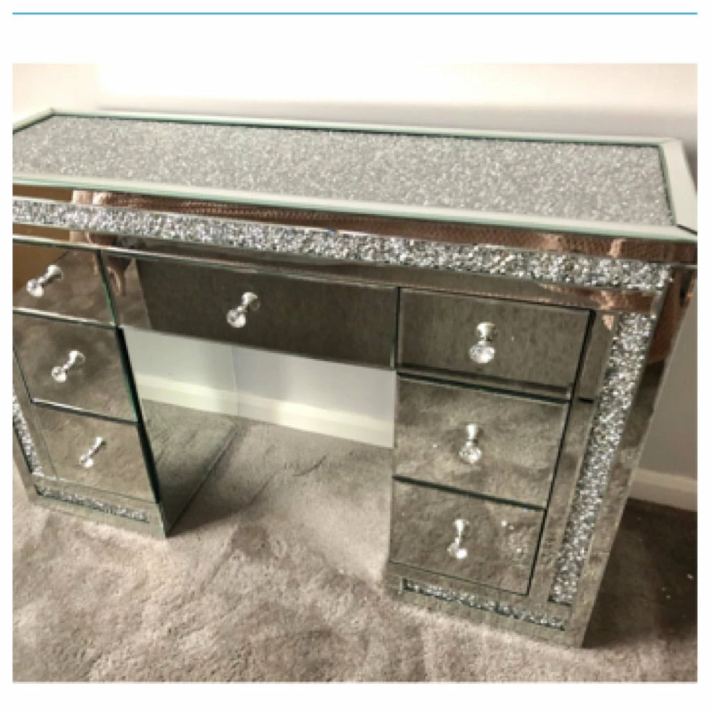House Of Bling Furniture Boutique Crushed Diamond Top 7 Drawers Dressing Table 4 House Of Bling Furniture Boutique Crushed Diamond Top 7 Drawers Dressing Table