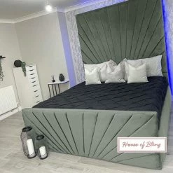 House Of Bling Furniture Boutique Lux Peacock Bed