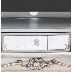 House Of Bling Furniture Boutique TV Cabinets Anna French Mirrored TV Unit