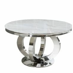House Of Bling Furniture Boutique Dining Tables And Chairs Sets Louis Marble Round Table Available In Cream And Grey