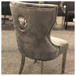 House Of Bling Furniture Boutique Oxford Dining Table Marble Top With Lion Knocker Chairs Dining Tables