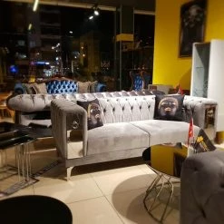 House Of Bling Furniture Boutique Chesterfield Knocker 3 Plus 2 Sofa Set Sofas