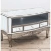 House Of Bling Furniture Boutique TV Cabinets Anna French Mirrored TV Unit