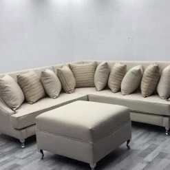 House Of Bling Furniture Boutique Sofas Winchester Sofa With Matching Footstool