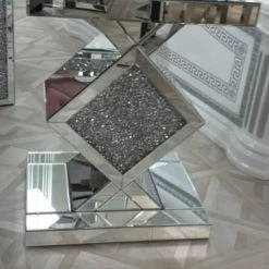 House Of Bling Furniture Boutique Diamond Side Table Side Tables