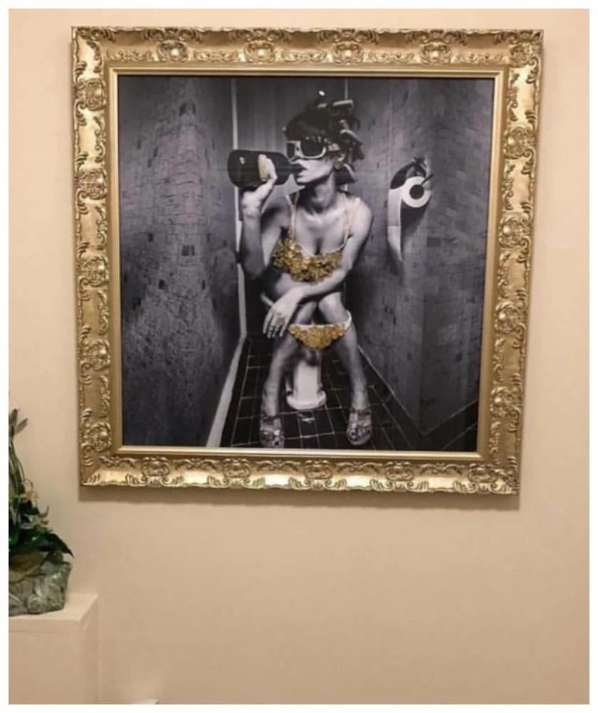 House Of Bling Furniture Boutique 3D Art Prints Loo Lady 3d Liquid Art Work 3 House Of Bling Furniture Boutique 3D Art Prints Loo Lady 3d Liquid Art Work