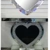 House Of Bling Furniture Boutique Console Tables Heart Crushed Diamond Console Table