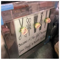 House Of Bling Furniture Boutique 3D Art Prints Hairdressing Artwork