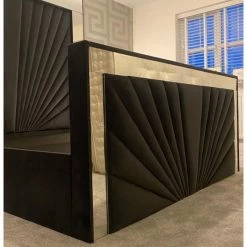 House Of Bling Furniture Boutique Grand Peacock Mirrored Bed 12 House Of Bling Furniture Boutique Grand Peacock Mirrored Bed