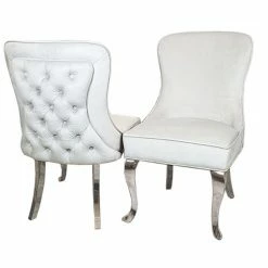 House Of Bling Furniture Boutique Ariana Marble X Grey Marble Table Top With Chairs