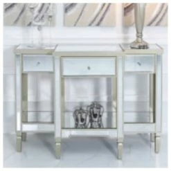 House Of Bling Furniture Boutique Valentino Range 3 Drawer Console Table