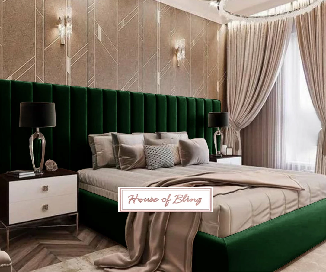 House Of Bling Furniture Boutique Luxury Beds Thomas Linear Panelled Bed 4 House Of Bling Furniture Boutique Luxury Beds Thomas Linear Panelled Bed