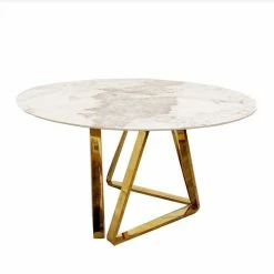 House Of Bling Furniture Dining Tables Zara Round Marble Dining Table With Chair Option 8 House Of Bling Furniture Dining Tables Zara Round Marble Dining Table With Chair Option