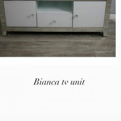House Of Bling Furniture Boutique Bianca Tv Unit TV Cabinets
