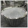 House Of Bling Furniture Boutique Coffee Tables Crushed Diamond Large Oval Coffee Table