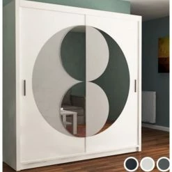 House Of Bling Furniture Boutique Rico Wardrobe Available In 2 Sizes And 3 Different Colours