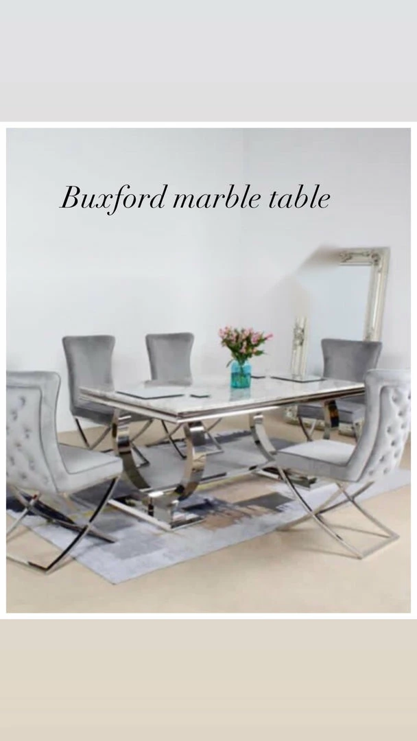 House Of Bling Furniture Boutique Marble Range Buxford Marble Table With Bentley Chairs 4 House Of Bling Furniture Boutique Marble Range Buxford Marble Table With Bentley Chairs