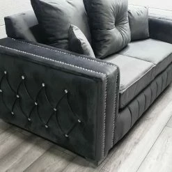 House Of Bling Furniture Boutique Thomas Button Sofa