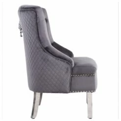 House Of Bling Furniture Boutique Lion Knock Luxury Wing Chair