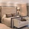 House Of Bling Furniture Boutique Grand Anna Wing Bed With Option To Change Metal Frame