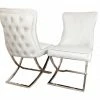 House Of Bling Furniture Boutique Marbella Chair Platinum Dining Chairs
