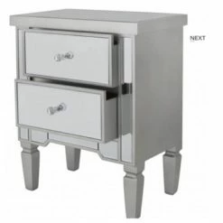 House Of Bling Furniture Boutique Valentino Bedside 2 Drawer Table Valentino Range