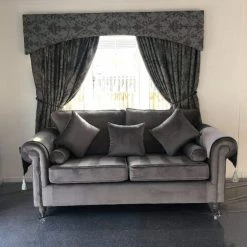 House Of Bling Furniture Boutique Royal Swan Sofa Complete With Sash And Bolsters