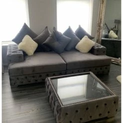 House Of Bling Furniture Boutique Cinema Sofas Aston Snuggle Cinema Sofa With Cup Holders