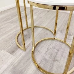 House Of Bling Furniture Boutique Side Tables Marble Nest Tables