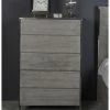House Of Bling Furniture Boutique Diego Tallboy Chest Of Drawers