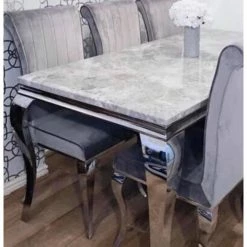 House Of Bling Furniture Boutique Cambridge Table With Paris Chairs Dining Tables And Chairs Sets