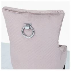 House Of Bling Furniture Boutique Louisa X Table With 4 Pink Knocker Chairs