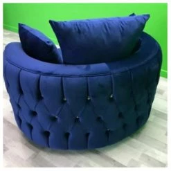 House Of Bling Furniture Boutique Sofas Fully Buttoned Chesterfield Swivel Chair