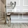 House Of Bling Furniture Boutique Cambridge Console Table Cream Marble