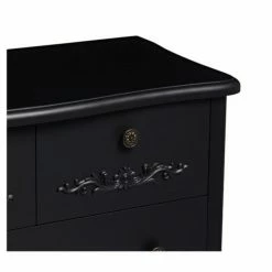 House Of Bling Furniture Boutique Antionette Chest Of 5 Drawers