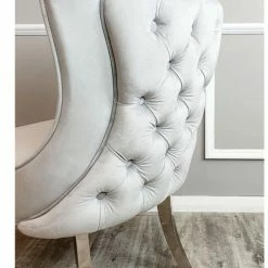 House Of Bling Furniture Boutique Buckingham Chair Light Grey Dining Chairs 7 House Of Bling Furniture Boutique Buckingham Chair Light Grey Dining Chairs
