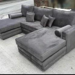 House Of Bling Furniture Boutique Zara Chaise U Shape Sofa Sofas