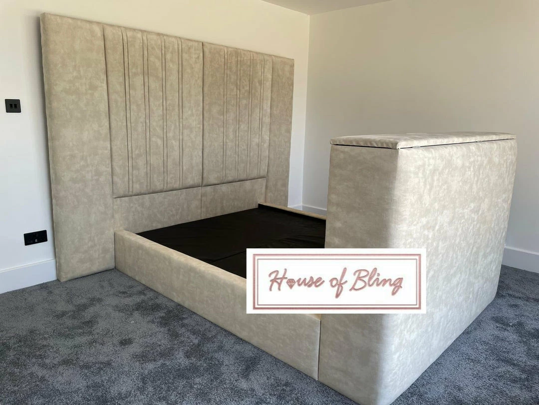 House Of Bling Furniture Boutique Lexi TV Bed Luxury Beds 4 House Of Bling Furniture Boutique Lexi TV Bed Luxury Beds