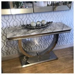 House Of Bling Furniture Boutique Buxford Marble Console Table Different Colours Side Tables